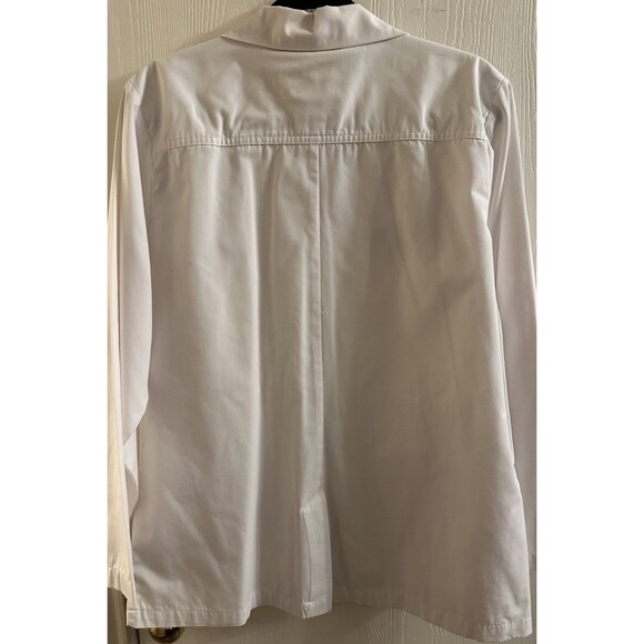 Women’s UT Health San Antonio White Nurses Short Lab Coat Size Large - Picture 4 of 4